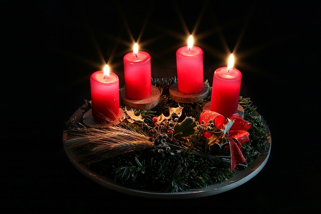3. Adventskranz selber binden